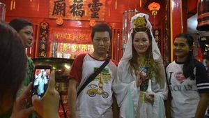 Pasar Imlek Semawis di Semarang, Meriah!