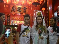 Pasar Semawis Semarang Dibuka Lagi, Bisa Selfie Bareng Sun Go Kong