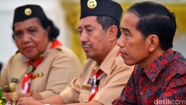 Jokowi Bahas Persiapan Jambore Pramuka