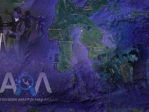 Astronom Amatir Gencar Sosialisasi Gerhana Matahari ke Sekolah di Makassar