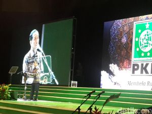Buka Mukernas PKB, Jokowi Bicara Perang Terhadap Terorisme dan Narkoba