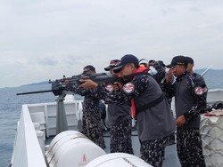 Situasi Ini Memungkinkan Bakamla Kontak Senjata Saat Jaga Keamanan Laut