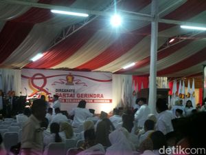Rayakan HUT ke-8 Gerindra, Prabowo: Teguhkan Tekad Kita!