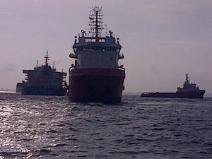 Kapal Kargo Berbendera Hong Kong yang Kandas di Kepri Sukses Dievakuasi TNI AL