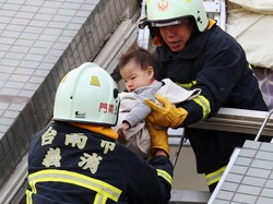 Gempa Taiwan Tewaskan 5 Orang, 31 Orang Lainnya Terjebak Reruntuhan