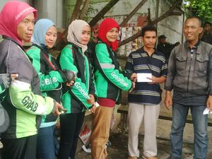 Damai, Opang dan GrabBike Teken Perjanjian Area Ambil Penumpang