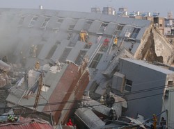 3 Orang Termasuk Bayi 10 Hari Tewas Akibat Gempa 6,4 SR di Taiwan