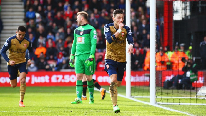 Arsenal Atasi Bournemouth dan Naik ke Posisi Tiga