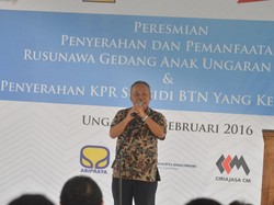 Resmikan Rusun, Menteri Basuki: Semangatnya Sediakan Hunian Bagi Buruh