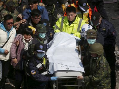 Korban Gempa Taiwan Terus Bertambah