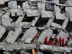 Taiwan Interogasi 3 Tersangka Terkait Robohnya Gedung 16 Lantai Saat Gempa