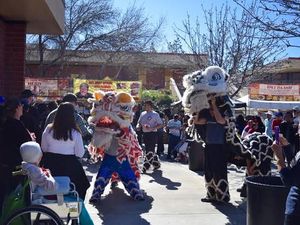 Barongsai dan Kuliner Indonesia Meriahkan Perayaan Imlek WNI di LA
