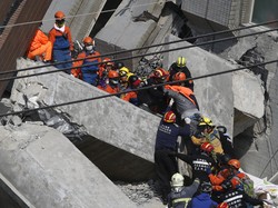 Korban Tewas Gempa Taiwan Mencapai 116 Orang