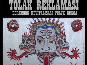 Tolak Reklamasi Bali Jadi Topik Seniman Made Bayak di Napoli Tolak Reklamasi Bali Jadi Topik Seniman Made Bayak di Napoli