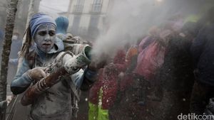 Serunya Perang Tepung di Spanyol