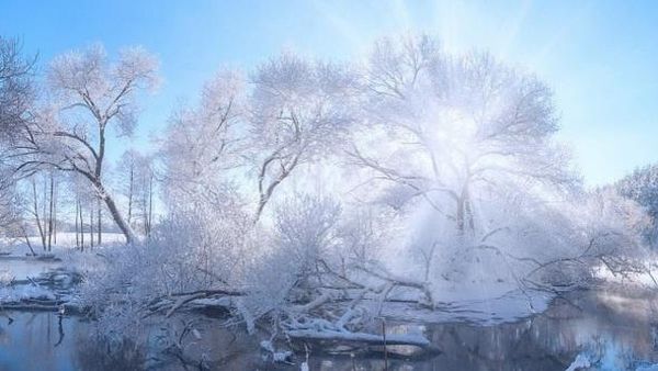 Keindahan Musim Dingin di Belarusia