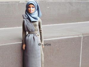 Foto: Inspirasi Tampil Stylish dengan Hijab dari Hijarbie, Barbie Berhijab