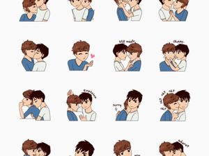 Stiker Gay di Line Bikin Geger