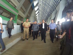 Kondisi Stadion GBLA Hari Ini, Bangunan Retak dan Turun