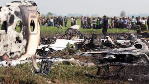Pesawat Militer Myanmar Jatuh, 4 Tentara Tewas