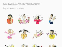 Line Indonesia Tarik Semua Stiker LGBT