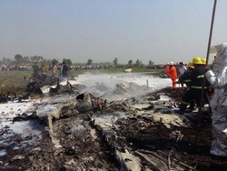 Pesawat Militer Myanmar Jatuh Saat Patroli, 4 Tentara Tewas