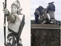 Bupati Dedi akan Ganti Patung Arjuna yang Dibakar Jadi Tokoh Silat Syahbandar