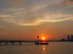 Nonton Gerhana di Palembang, Jangan Lupa Lihat Sunset Cantiknya