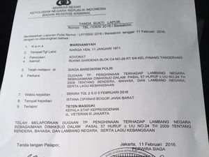 Soal Burung Garuda, Teten Masduki Dilaporkan ke Bareskrim