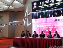 Saham Perdana Radio Erick Thohir Melejit 20% ke Rp 900/Saham