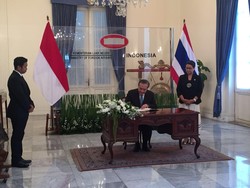 Kunjungi RI, Menlu Thailand Bahas Terorisme dan Kejahatan Transnasional