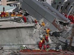 Korban Tewas Gempa Taiwan 94 Orang, 30 Orang Masih Tertimpa Reruntuhan