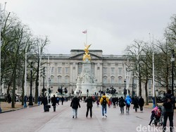 Seorang Pria Berpisau Ditangkap di Dekat Istana Buckingham