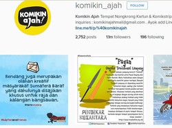 Lebih dari 18 Kota, Komikin Ajah Makin Eksis di Instagram