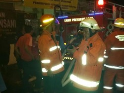 20 Rumah di Petamburan Hangus Terbakar Diduga Karena Korsleting Listrik
