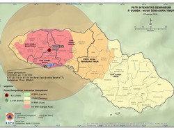 Sumba Barat Diguncang Gempa, BNPB: Info Sementara Waikabubak Aman
