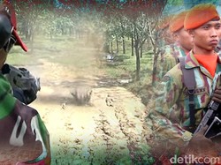 Begini Cara Penembak Uji Nyali Pasukan di Latihan Dopper