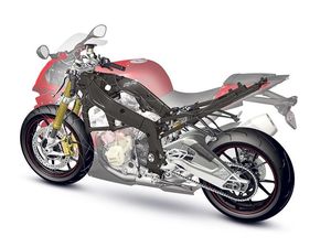 BMW Motorrad Kembangkan Sasis Karbon Fiber untuk Motor