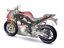 BMW Motorrad Kembangkan Sasis Karbon Fiber untuk Motor