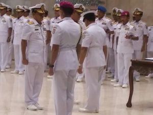 Widodo Jadi Sekjen Kemhan, Wakil KSAL Kini Dijabat Laksda Arie Sembiring