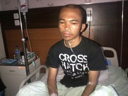 Kondisi Driver Go-Jek yang Diserang Orang Bersenpi di Kemang Membaik