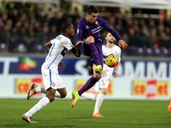 Diwarnai Gol Injury Time dan Tiga Kartu Merah, Fiorentina Kalahkan Inter 2-1