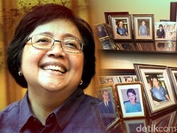 Curi-curi Waktu ala Menteri Siti Untuk Obati Rindu Pada Keluarga