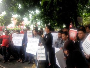 Aktivis hingga Dosen di Yogya Turun Jalan: Jangan Pilih Partai Pelemah KPK!