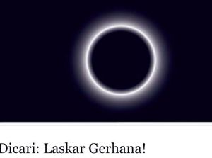 Ribuan Pembaca detikcom Ikut Kontes Laskar Gerhana Matahari Total