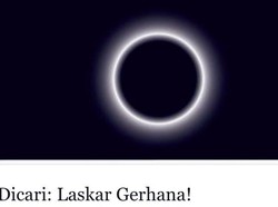 Ribuan Pembaca detikcom Ikut Kontes Laskar Gerhana Matahari Total