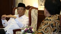 Irman Gusman Bertemu Hasyim Muzadi