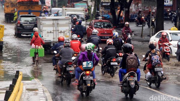 Musim Hujan, Genangan Air di Tangerang Meningkat