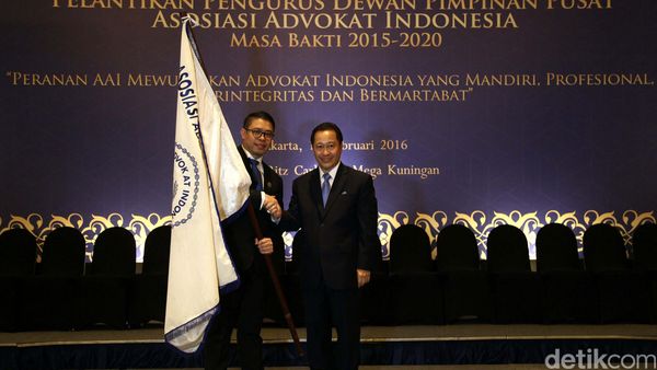 Dewan Pengurus Asosiasi Advokat Indonesia Dilantik