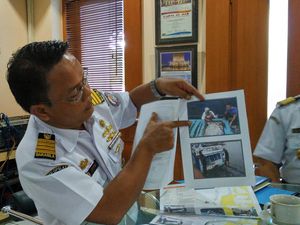 Bakamla Tangkap Kapal Pengangkut 15 Ton Ikan Berformalin